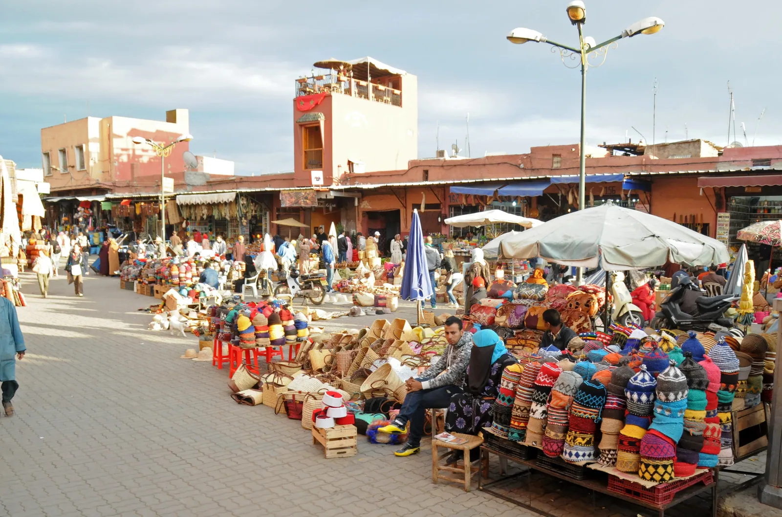 Marrakech — Medina souk, Marrakech, Morocco - panoramio (3)
